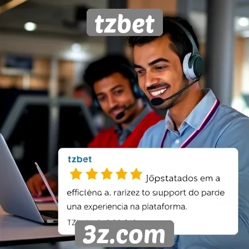 jogadores elogiam suporte ao cliente do tzbet